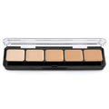 HD Crème Foundation 5 Well Palette | Warm Colours