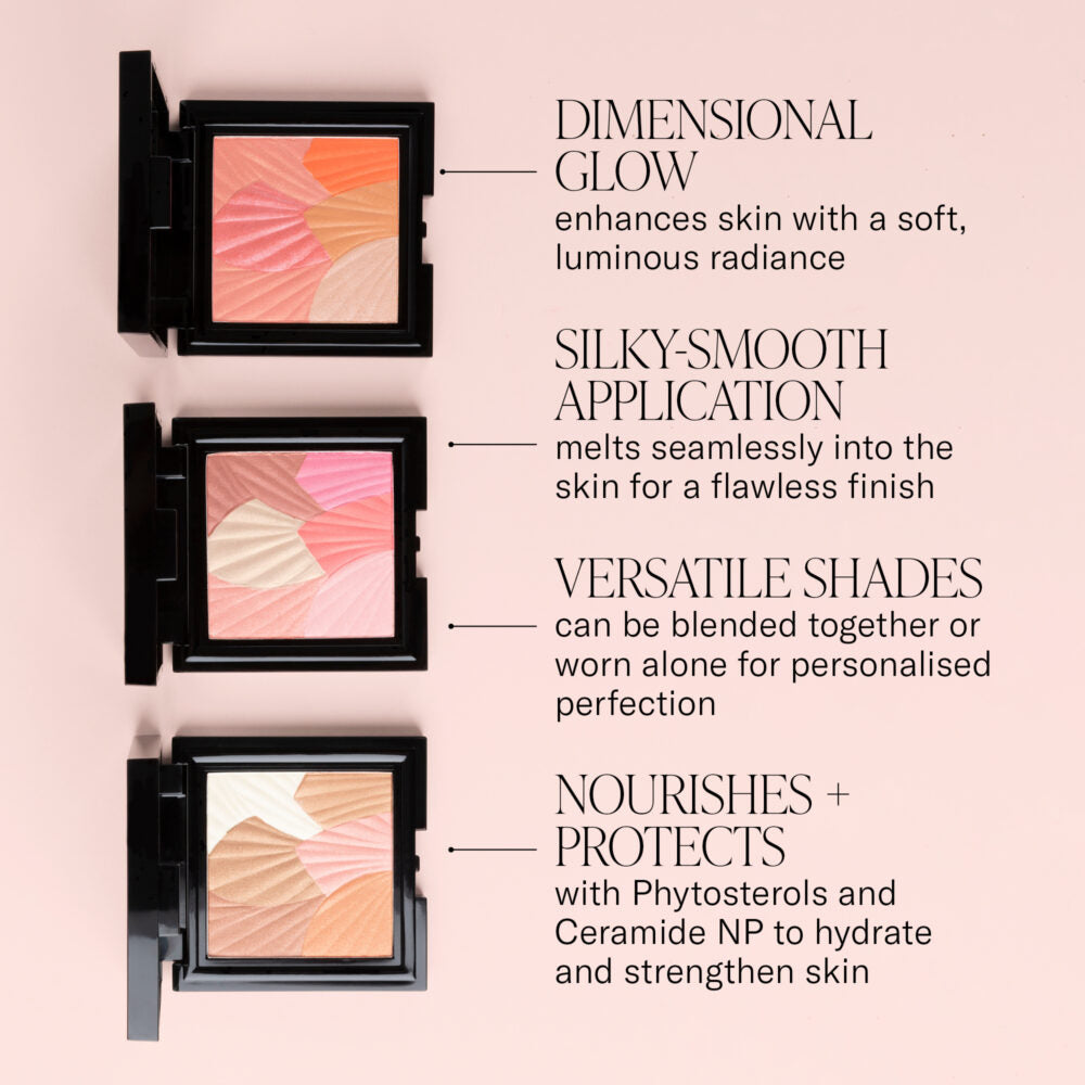 Celestial Skin Shimmer Blusher & Highlighter | Mii