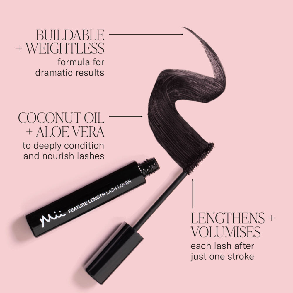 Feature Length Lash Lover Mascara | Mii