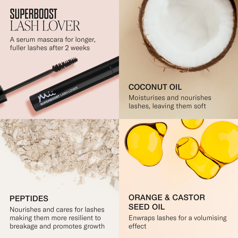 SuperBoost Lash Lover Serum Mascara | Mii